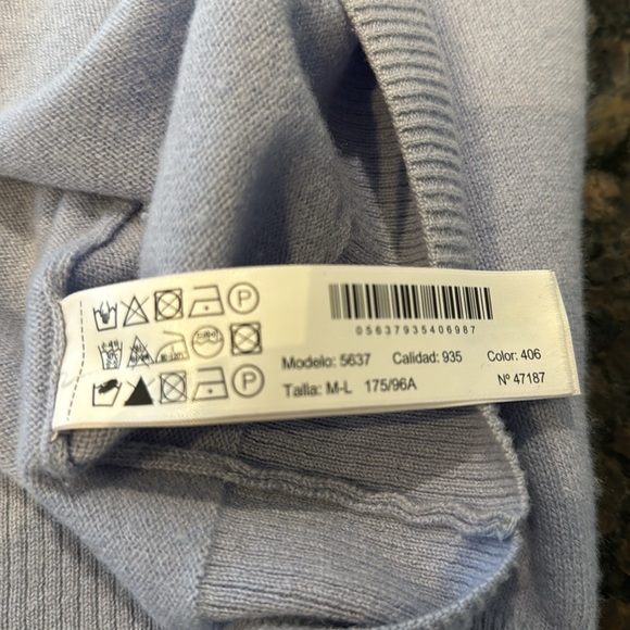 Massimo Dutti light blue cardigan - Picture 5 of 6